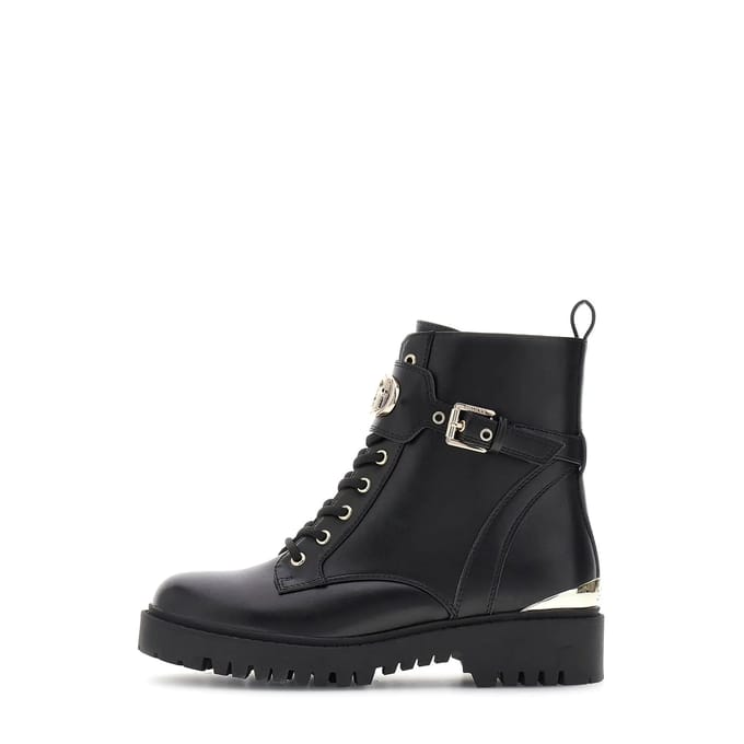 Guess dames veterschoen Olanna zwart