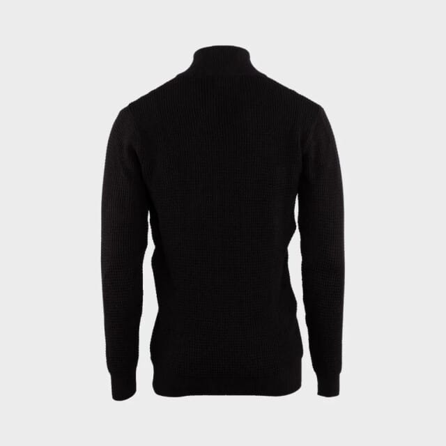 Kronstadt Abel Zip Casual sweater heren Zwart 2XL