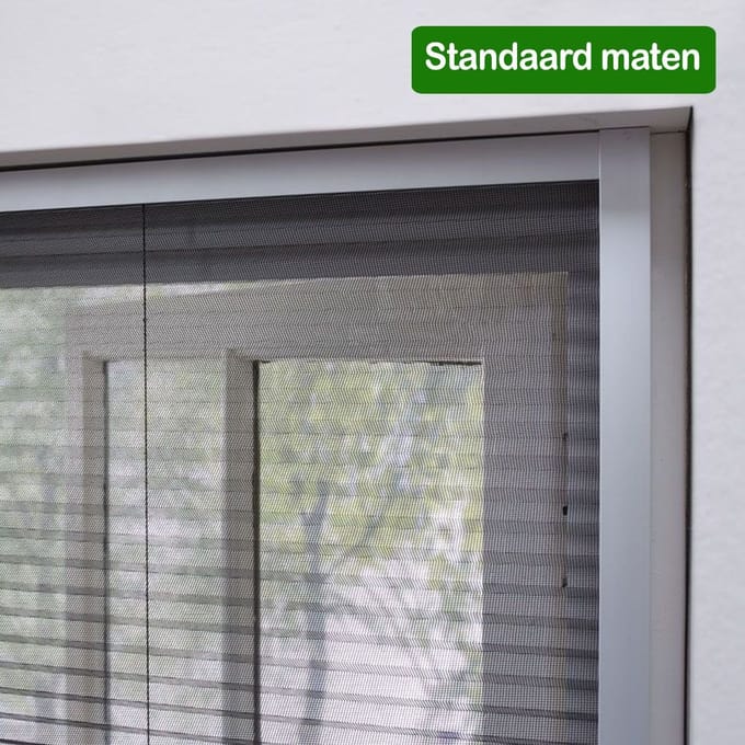 Bruynzeel Plissehor raam s500 63x155 WIT