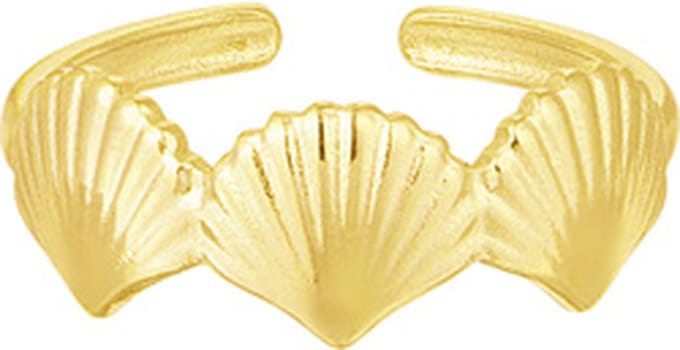 Ring Sea Shell Lover - one size- goud