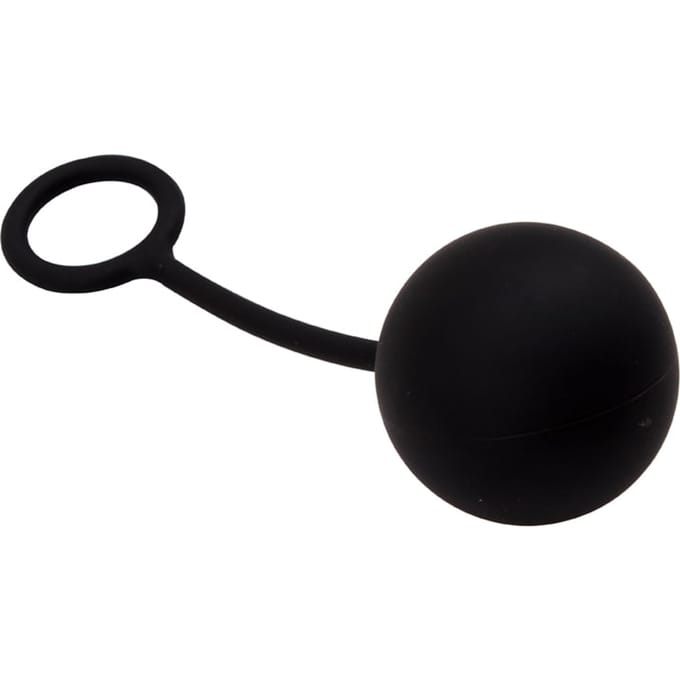 Zwarte enkele vagina bal