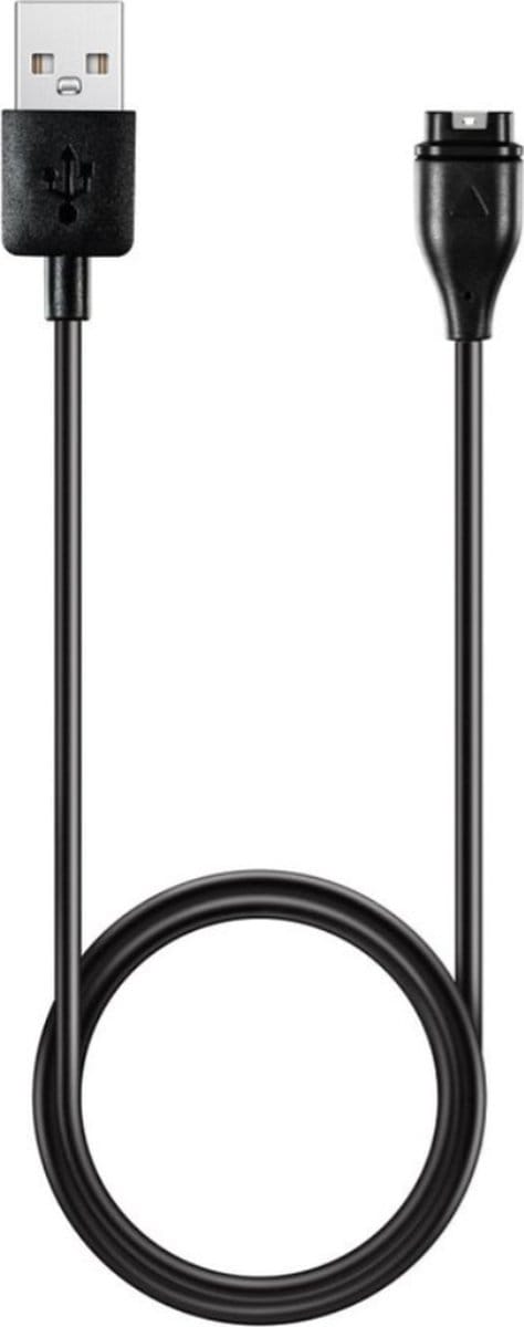 Oplaadkabel geschikt voor Garmin Instinct Forerunner Fenix Vivoactive - USB kabel - 1.0 meter - Zwart