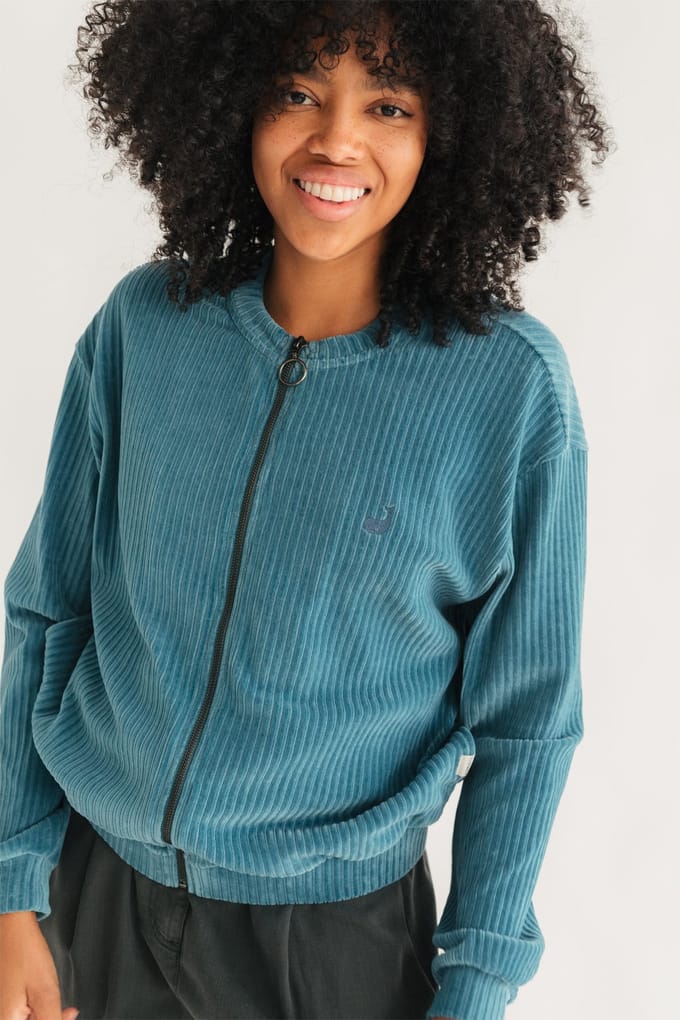 TWOTHIRDS Fram Sweatshirt Washed Blue Size: XS | Long-Sleeved Tops Outlet | Dames | Blauw