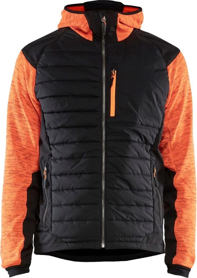Blåkläder 5930 Hybride Jack High Vis Oranje/Zwart - M