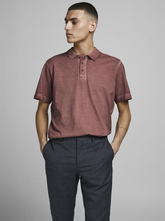 JACK & JONES JPRROD BLA. POLO SS Heren Polo - Maat S
