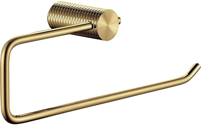 Rea 9710 Prism - Handdoekhouder - Geborsteld Goud - 6,5X27,5X9Cm