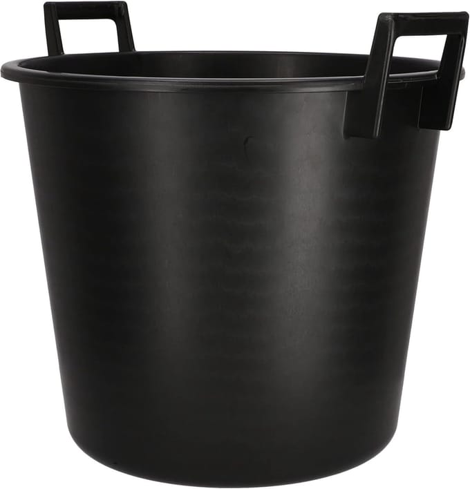 Bouwemmer 40 liter - Ronde mortelbak voor bouwprojecten