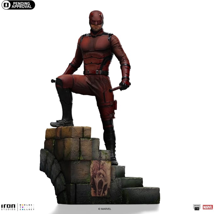 Iron Studios Daredevil: Born Again Daredevil Art Scale 1/10 Statue