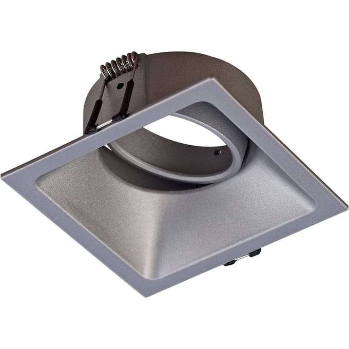 Mantra Iluminación Comfort inbouwlamp, hoekig, aluminium
