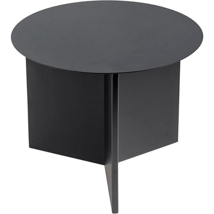 HAY Slit tafel - zwart - rond