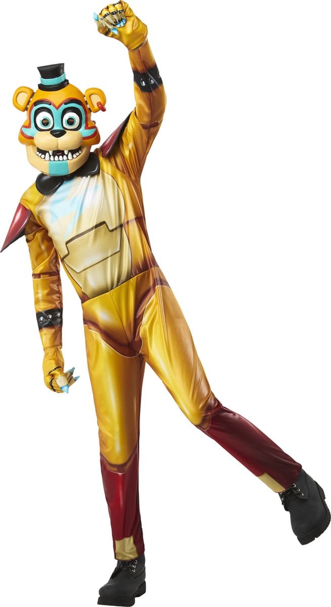 Five Nights at Freddy's Glamrock Freddy kostuum - Kinderen 9-10 jaar