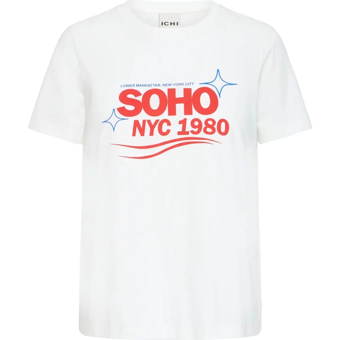 Dames-T-shirt Ichi Camino Loose