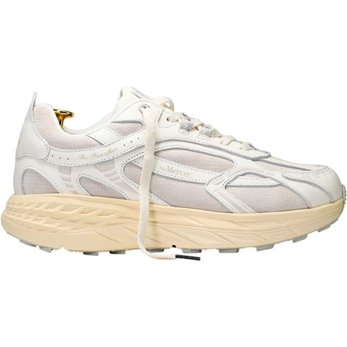 Mercer Amsterdam - Dames Sneakers The Re-Run Max Perforated - Wit - Maat 37