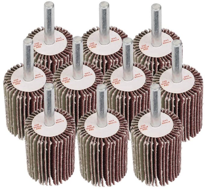 Vt Goods - Slijpschijven - 10 stuks slat discs voor polijsten - 30 x