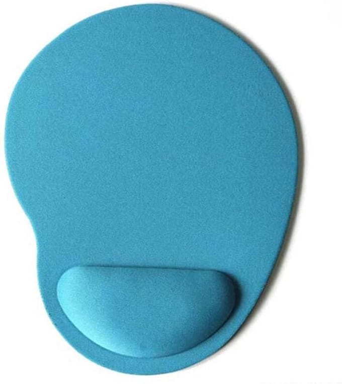 Muismat - Lichtblauw - Ergonomisch - Polssteun - Gel - Able & Borret