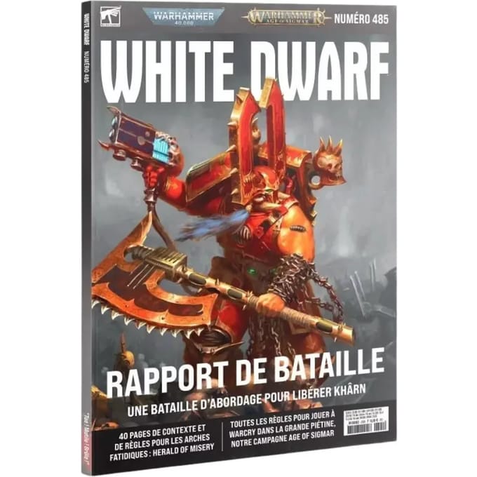 Boek Games Workshop White Dwarf n°485 (Février 2023)