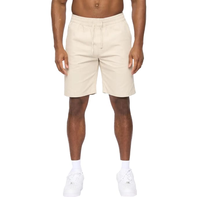 Crosshatch Heren Blansmoore Elastische Normale Vrijetijdsshort (Lichte steen)