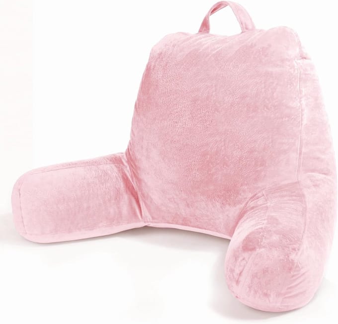 Comfortabel Leeskussen voor Rugsteun in Bed - Zacht Fluweel