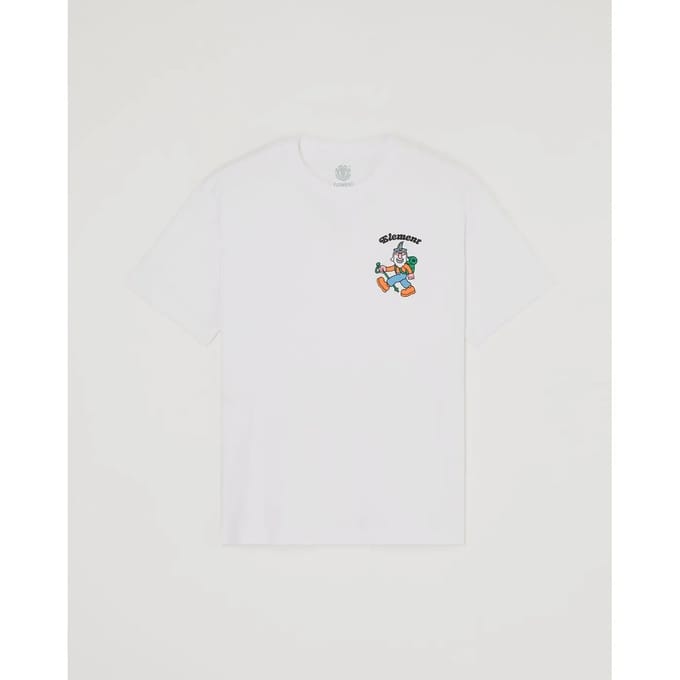 Element Planet Hiker T-Shirt wit