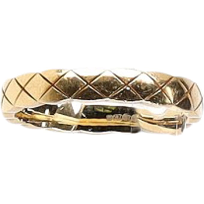 Chanel Mini Coco Crush Ring in 18k Goud Metaal