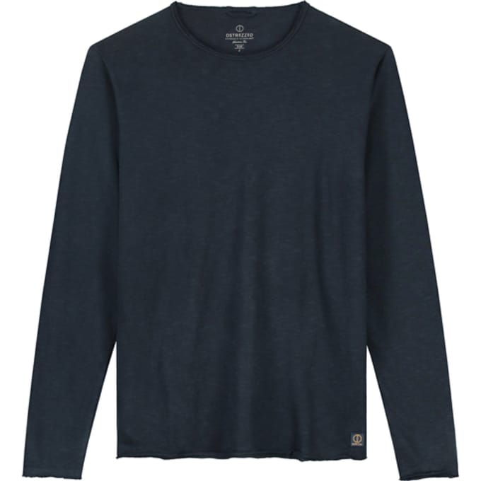 Dstrezzed Ds_newman Crew Dk. Navy Größe: M | Longsleeves Outlet | Herren | Blau