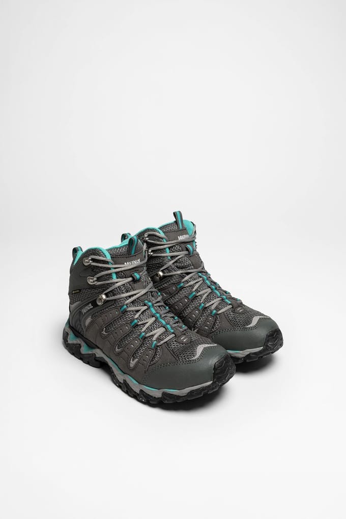 RESPOND LADY MID GTX Dames Antraciet Turquoise Wandelschoenen