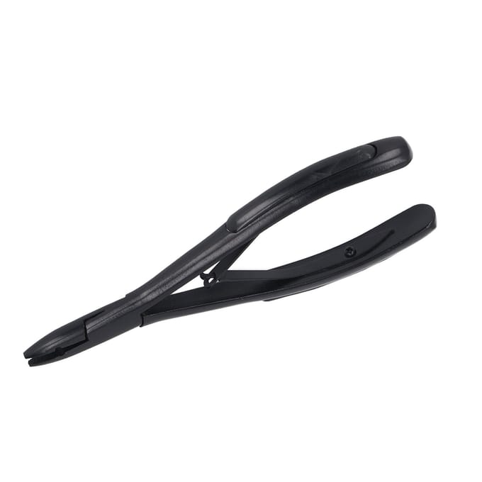 Zwarte Hairextensions Tang Roestvrij Staal Hairextensions Klem Hairextensions Grijper voor Micro black