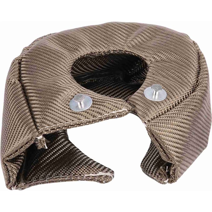 Turbo Deken Hitte Schild Afdekking Barrière Turbo Lader Afdekking Wrap voor T3 Turboladers wit