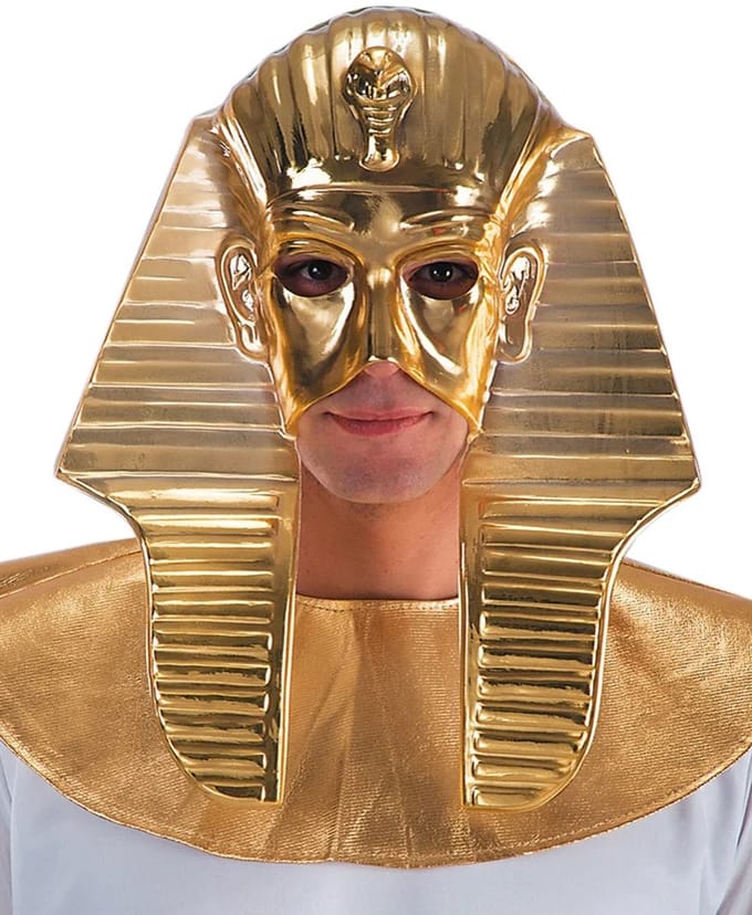 Carnival Toys Verkleedmasker Farao Goud One-size
