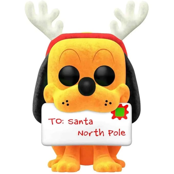 Funko Pop! Disney: Holiday - Pluto Flocked Exclusive