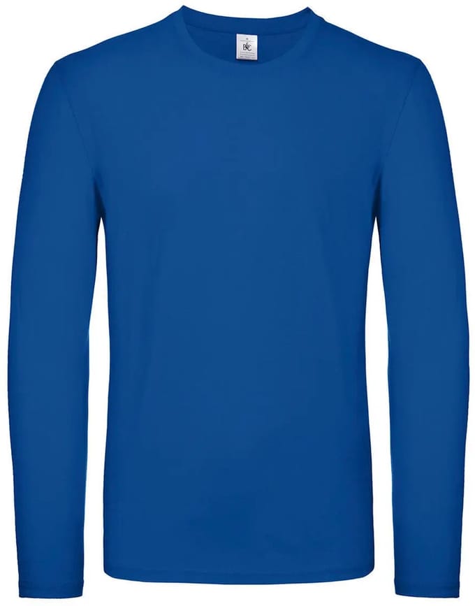 T-shirt met lange mouwen B&C E150
