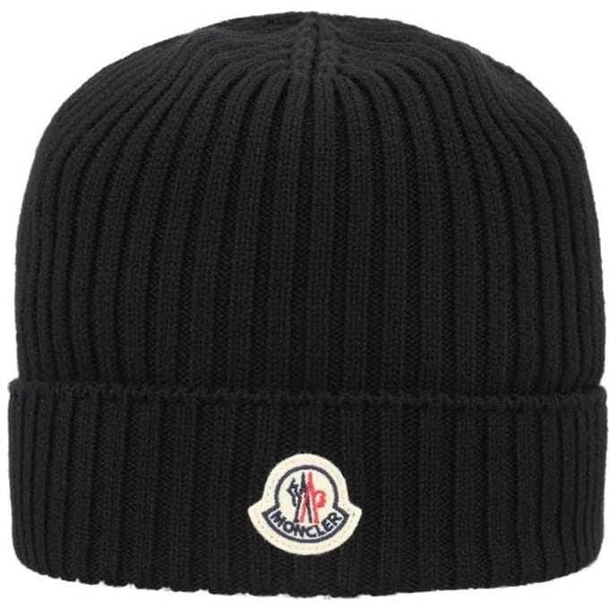Moncler Muts Met Logo Patch M1131 999 3B00006 M1131 999 (L) black