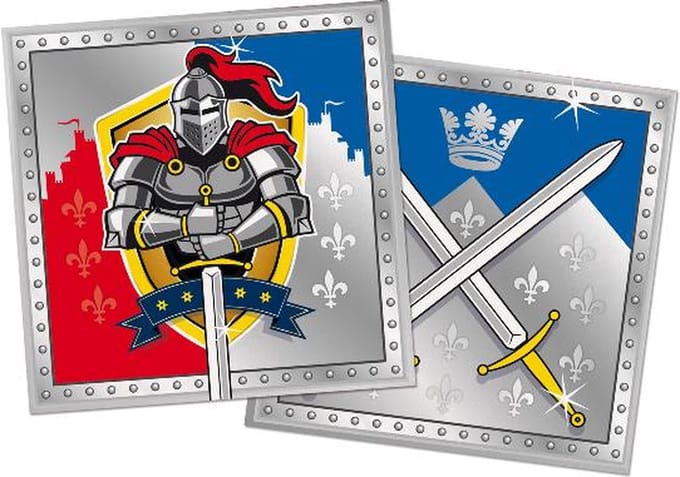 Folat - Servetten - Knights 33x33cm (20 stuks)
