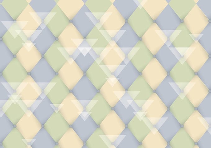 Modern Abstract Art Diamonds Photo Wallcovering