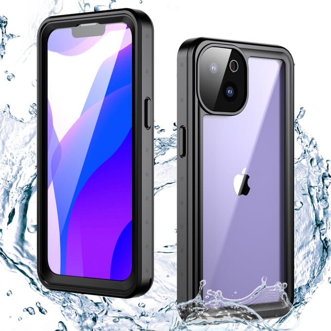 Turtle Shift Volledig waterdicht en stofdicht hoesje Geschikt Voor iPhone 13 Mini