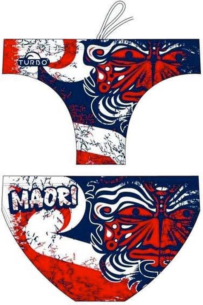 Turbo Maori Flags Zwemslip Blauw S Man