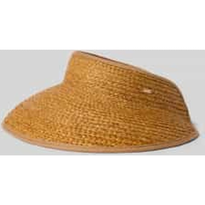 Visor cap met labeldetail model 'TAMBINOU VISOR'