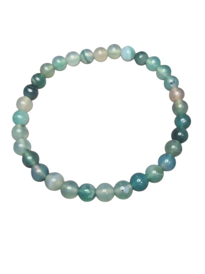 gekleurde agaat armband