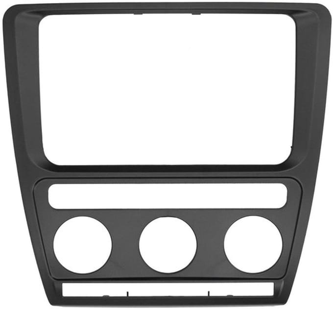 Dailygoody - Autoradio diafragma frame - 2 Din GPS-paneel - Zwart
