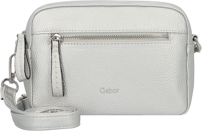 Gabor Schoudertas Silena Camera Bag Silver Zilverkleurig