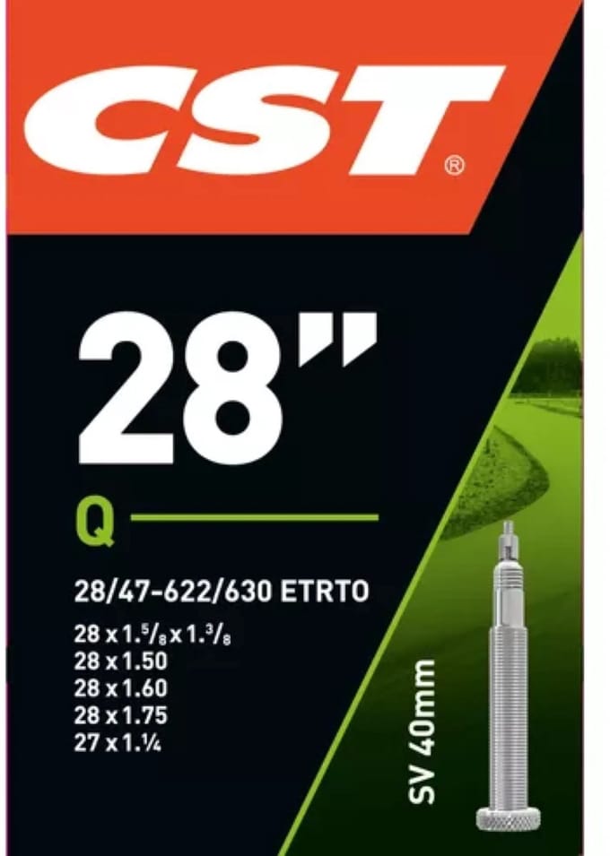 Binnenband CST SV40 28x 1.10-1.75 / 28/47-622