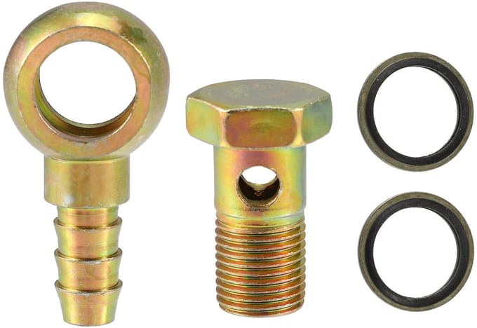 Dailygoods- Banjo Bout M16x1.5 - Fitting - Koper - IJzer - Duurzaam - Remsysteem