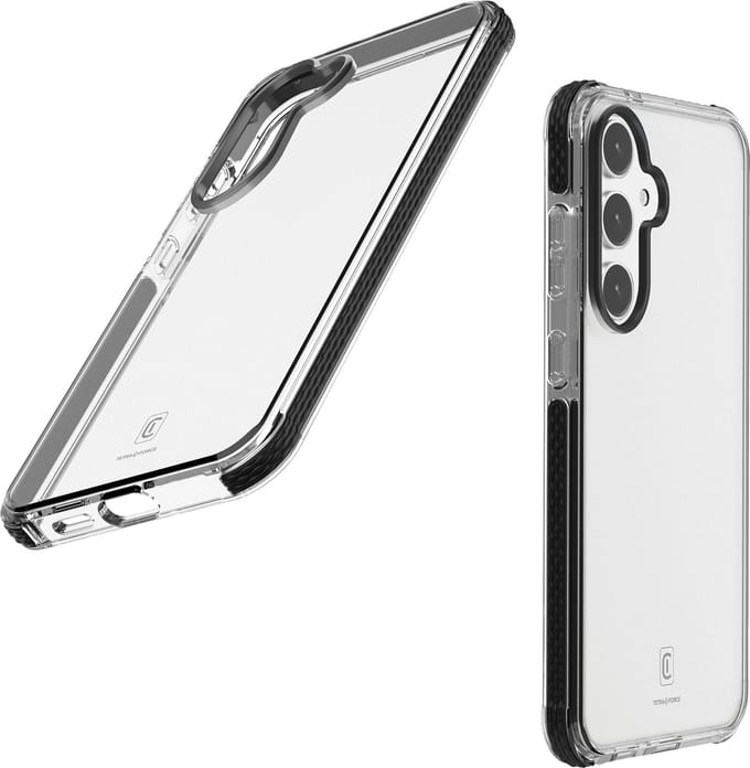 Cellularline Ultra Beschermend Hoesje - Geschikt voor Samsung Galaxy A36 - IDS Technologie & Microban & Shockproof - Transparant
