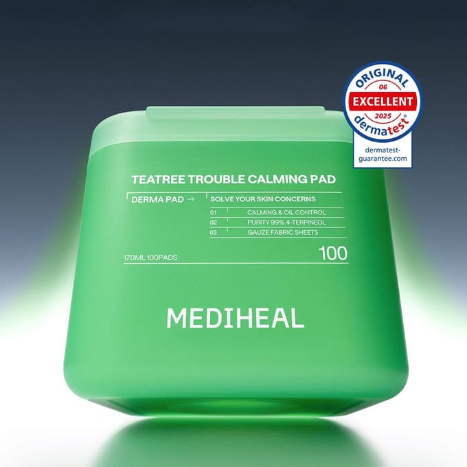 [MEDIHEAL] Teatree Trouble Kalmerende Pads 170ml 100ST beige