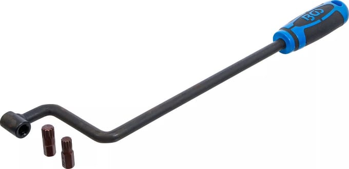 BGS Achteras afstelset voor Mercedes-Benz 3 delig