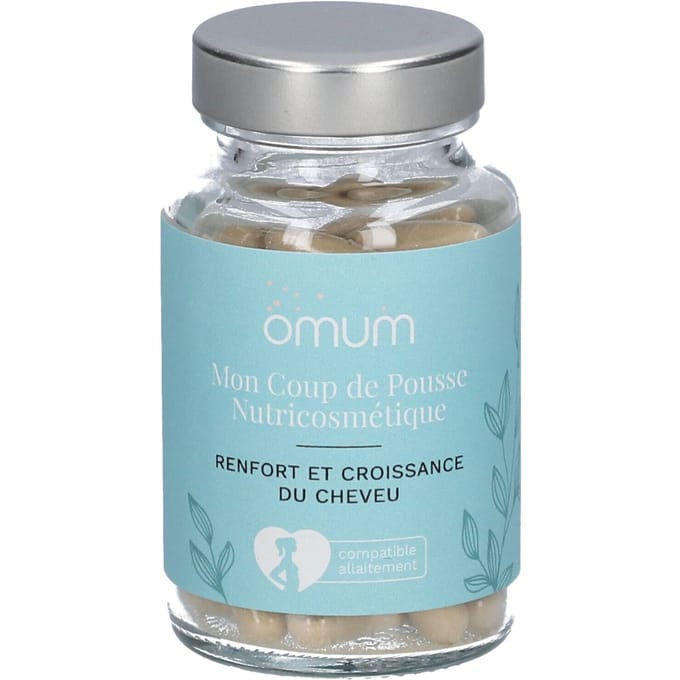 Omum Mon Coup de Pousse Nutricosmétique 60 Capsules