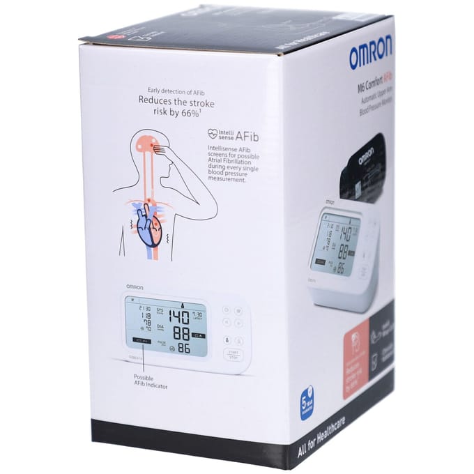 Omron M6 Comfort AFib Bloeddrukmeter | HEM-7380-E