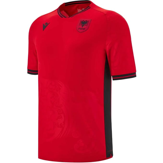 Thuiswedstrijd Shirt Albanië 2025/26