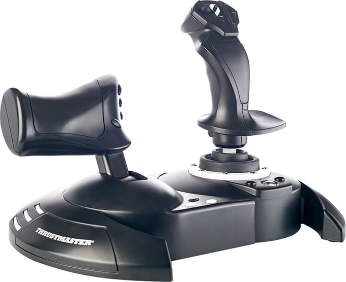 Thrustmaster T.Flight Hotas One Flight Simulator Stick & Throttle - XBOX Series X|S / XBOX One / PC - Afneembaar Roersysteem