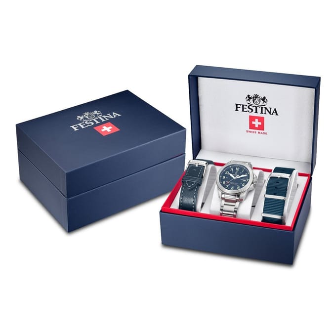 Festina Swiss Made F20081/2 Field Horloge